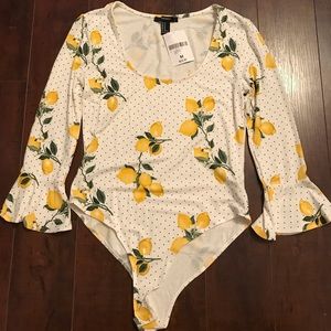 Lemon bodysuit